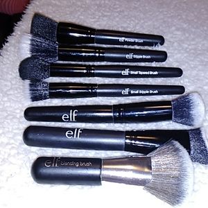 Bundle of elf face brushes in EUC